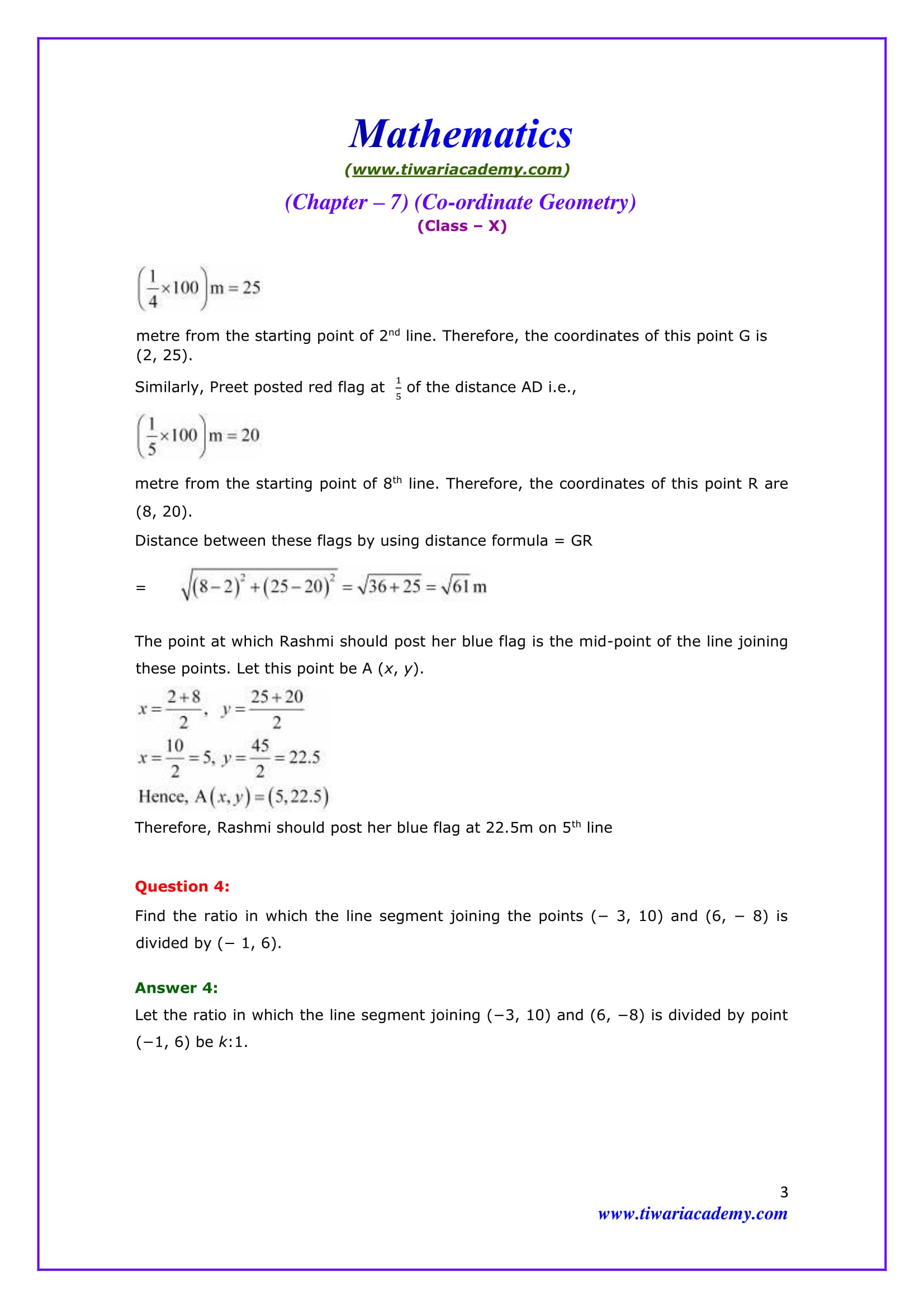NCERT Solutions for Class 10 Maths Chapter 7 Exercise 7.2 ...