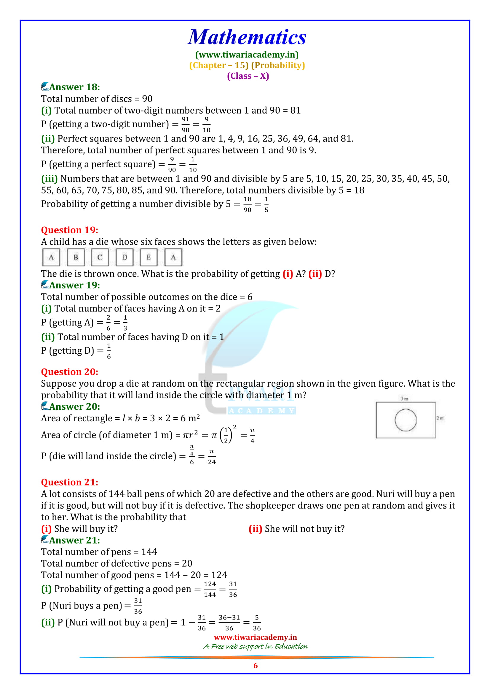 NCERT Solutions for Class 10 Maths Exercise 15.1 in english medium up board