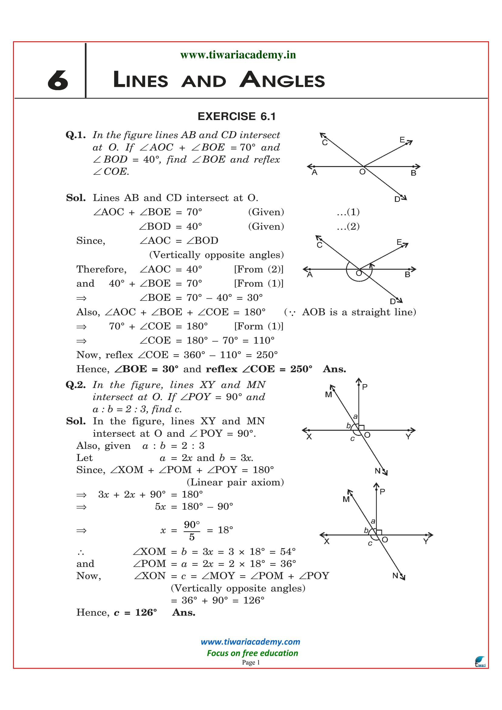 maths assignment for class 9 pdf