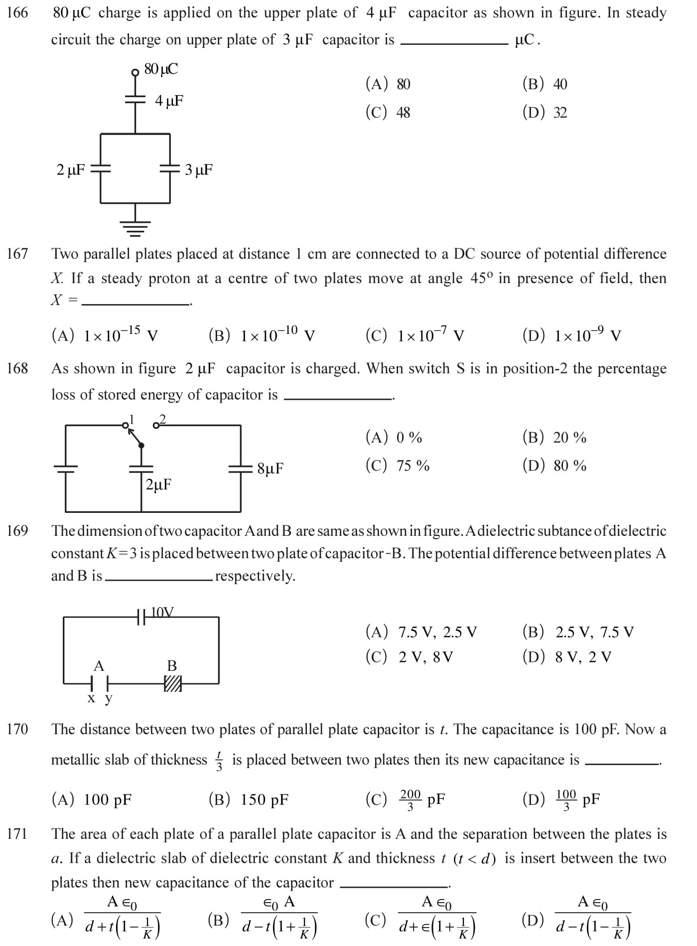 12 Physics Chapter 2 Electrostatic potential NEET & JEE Questions-10