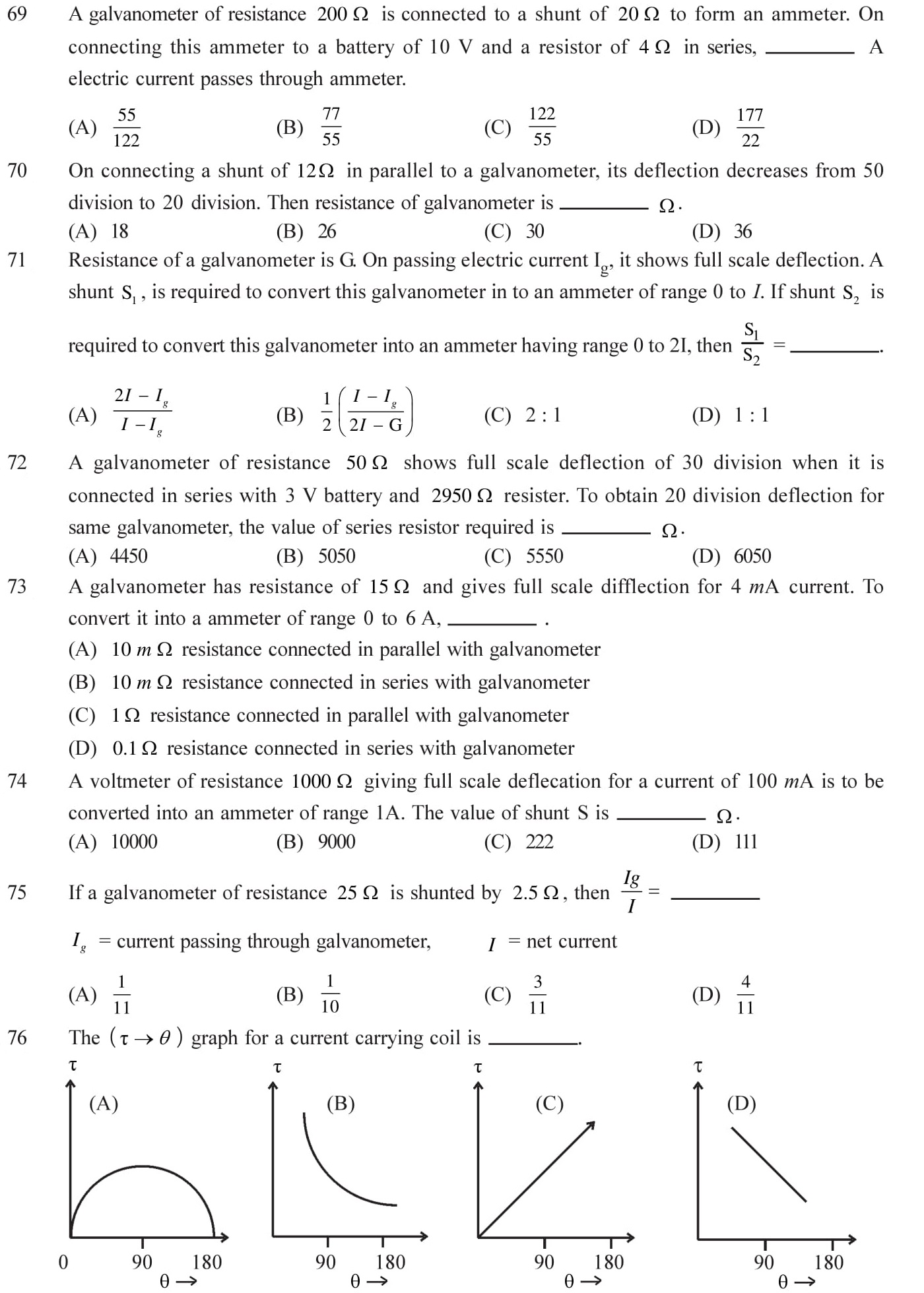 12-Physics-Moving-Charges-Magnetism-NEET-JEE-IIT-Questions-Topic-12
